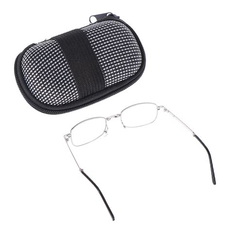 Anti Fatigue Clear Vision Folding Read Reading Glasses Eyewear 1 50 With Protective Pocket Hard