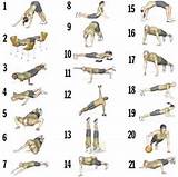 Circuit Training Exercises Using Body Weight Pictures