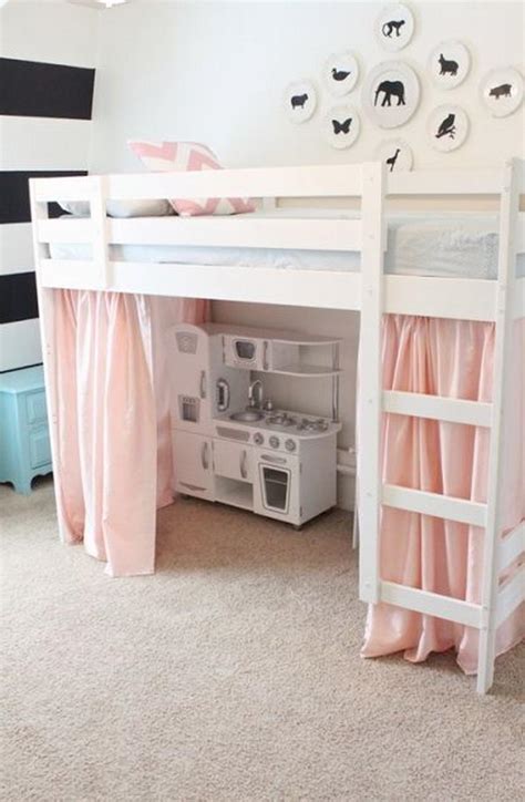 The bed is tucked underneath a trap door. 35 Cool Loft Beds for Small Rooms 2018