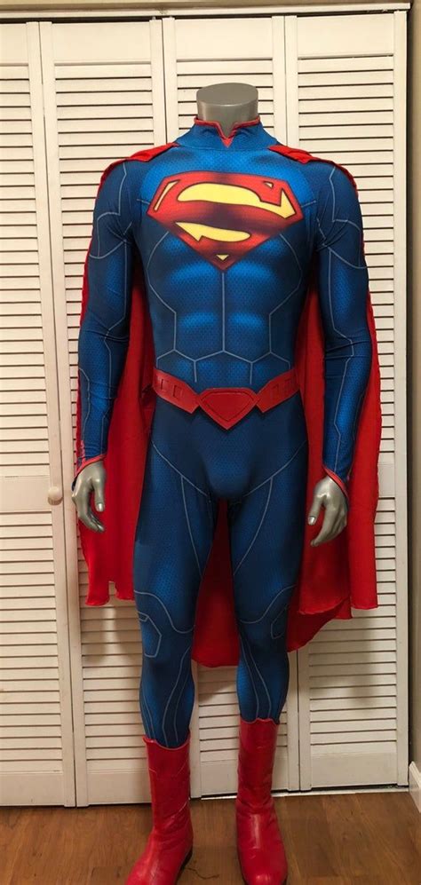 New 52 Superman Etsy Superman Suit Superman Superman Costumes