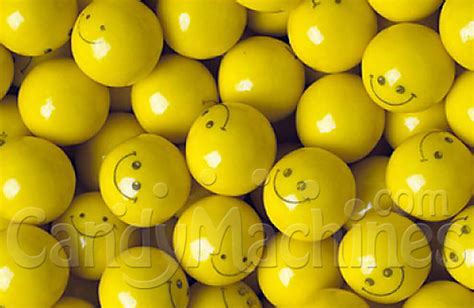 Smiley Face Gumballs By The Pound