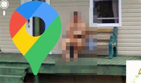 Google Maps Street View Naked Man Bares All While Reading In Public In