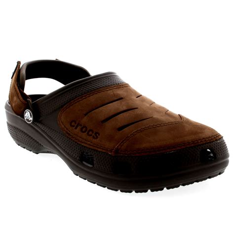Mens Crocs Yukon Clogs Summer Beach Walking Holiday Casual Sandal Shoe