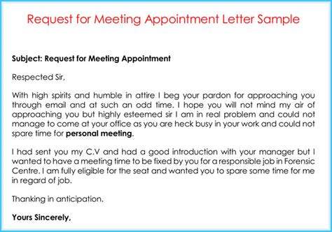 1.16 lunch date email request just i worked at a position is connected to the overseas customers by using. Write A Letter For Meeting - How to Write a Letter to ...