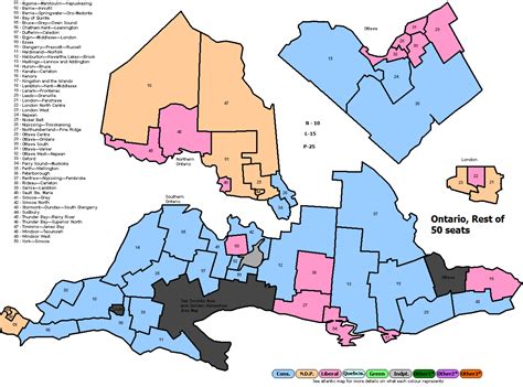 Blunt Objects Blog Ontario Results On The New Map And An
