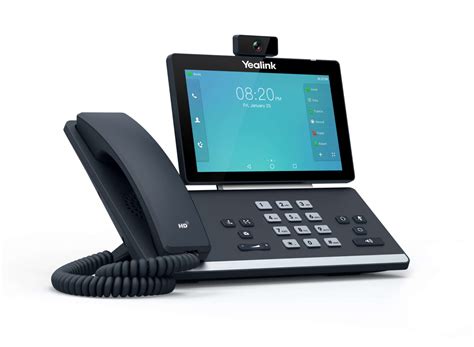 Yealink T58a Voip Desk Phone With Optional Camera Phoneware