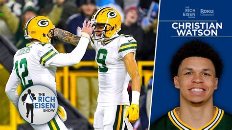 Christian Watson On Packers Transition From Aaron Rodgers To Jordan