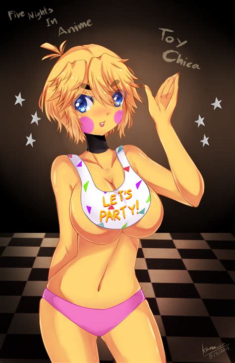 Toy Chica Five Nights In Anime Speedpaint By Plaidaowandpencil On