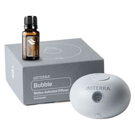 Doterra Bubble Diffuser With Hygge Cozy Blend Desert Naturals