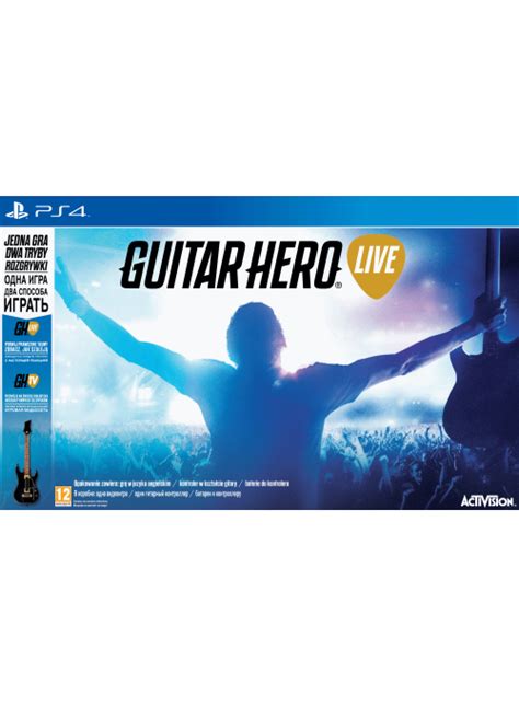Купить Guitar Hero Live Bundle Гитара игра для Ps4 в интернет магазине