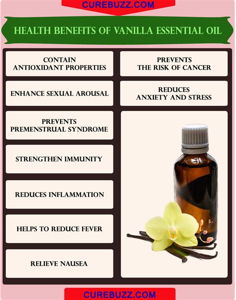 9 Health Benefits Of Vanilla Essential Oil Curebuzz