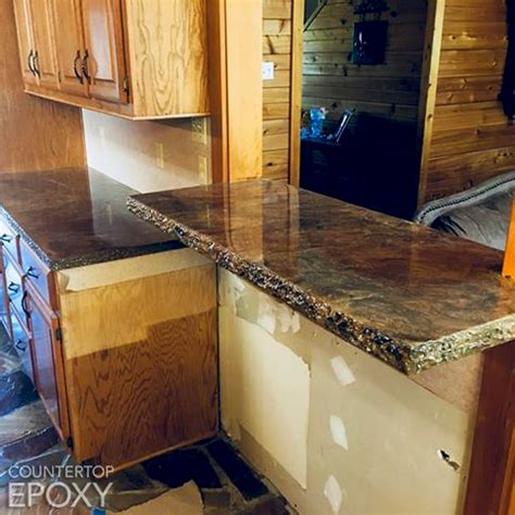 These aren't the kind of concrete. Gorgeous countertops done by one of our customers, Jared ...
