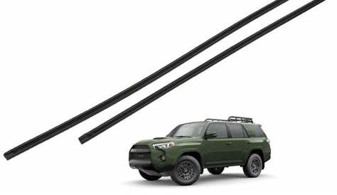 2010-2021 4Runner Wiper Blade Inserts Rubber Replacement (FRONT