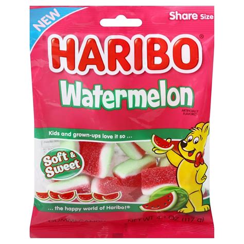 Haribo Watermelon Flavor Gummi Candy Shop Snacks And Candy At H E B