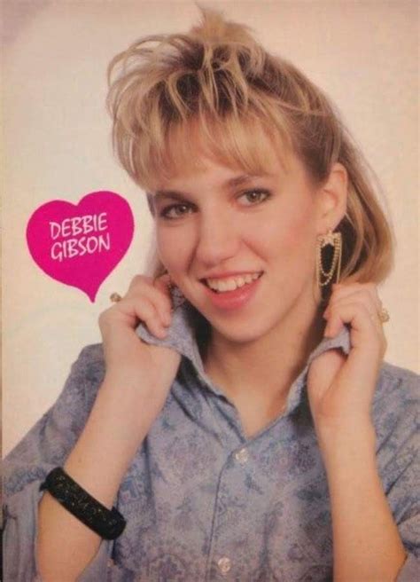 I Have A Crush Having A Crush 80s Celebrities Debbie Gibson Mystery