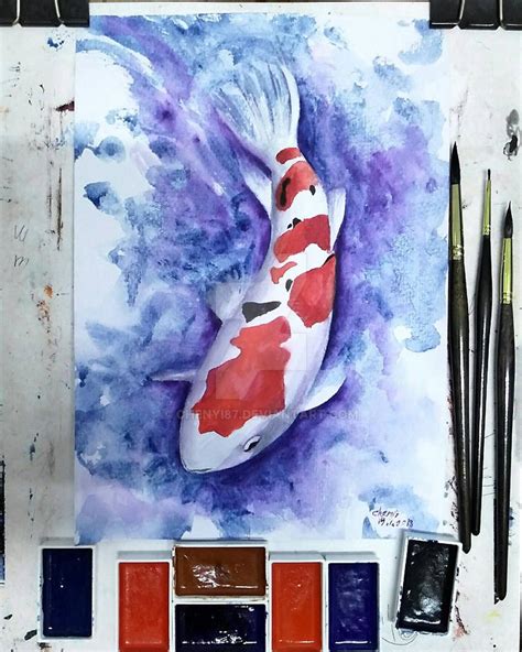 Koi Watercolor By Chenyi87 On DeviantArt