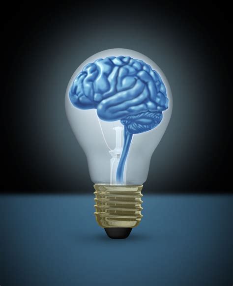 Idea Brain Light Bulb Innovation Brilliant Bright Light Intellig