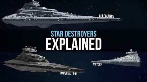 Imperial Star Destroyer Types Explained Star Wars Legends Lore Youtube