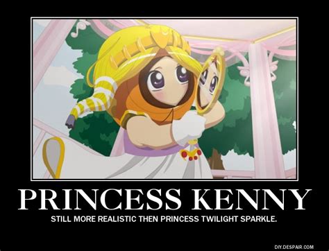 See more ideas about kenny south park, south park, south park anime. Princess Kenny demotivational poster by DisneyMaster on DeviantArt