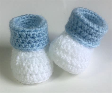 Easy Crochet Baby Booties Crochet For Beginners