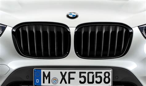 Mit dem neuen bmw 1er beginnt eine neue zeitrechnung. Atrapa chłodnicy BMW X1 (F48), M Performance, czarna ...
