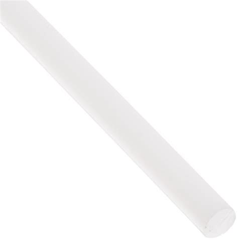 Astm D6100 Opaque White 1 Length Acetal Copolymer Round Rod 316