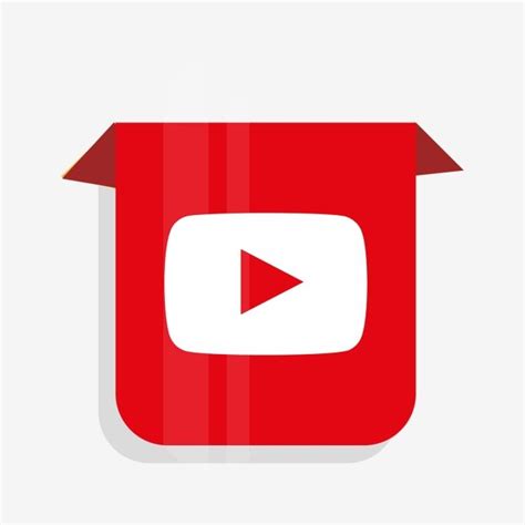The Youtube Logo With An Arrow Pointing Up To Its Left Side In Front