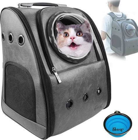 Cat Carrier Cat Backpack Carrier For 20 Lbs Large Cats Pet Backpack