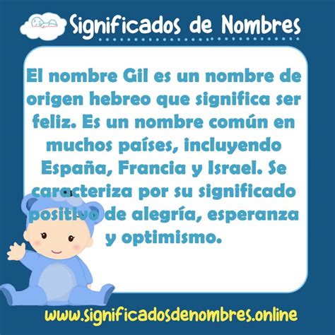 Significado Do Nome Gil