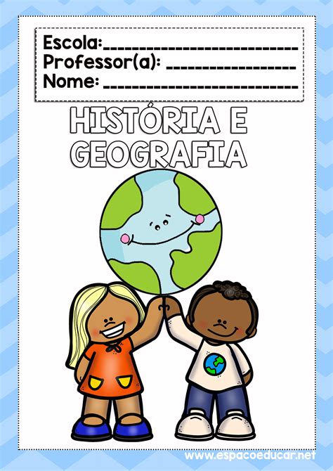 Capa De Historia E Geografia