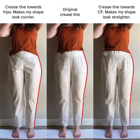 Crease Line Placement At The Hips Handmadephd