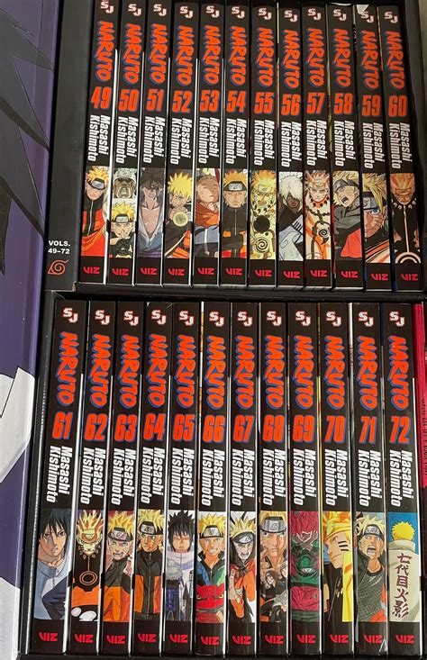 Thought Id Show Off My Naruto Manga Collection All 3 Box Sets