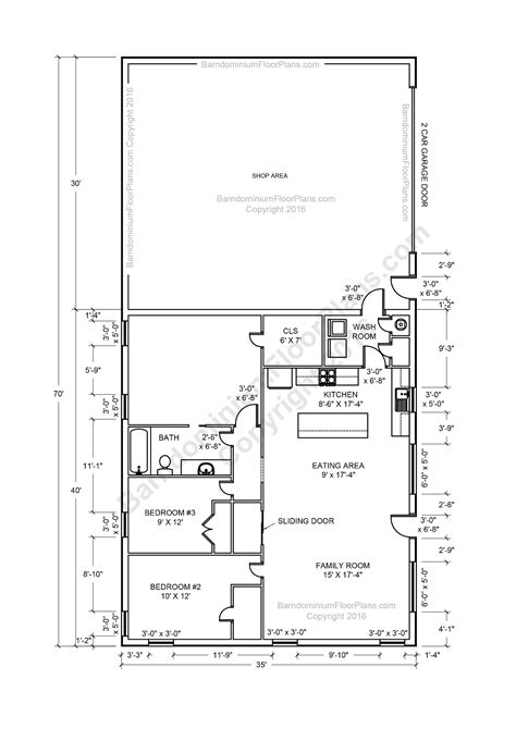 40x60 Pole Barn Floor Plans Minimalist Home Design Ideas