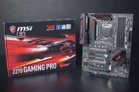 Review Msi Z270 Gaming Pro เมนบอร์ดเกมมิ่งสุดคุ้ม ฟีเจอร์เพียบ ราคา