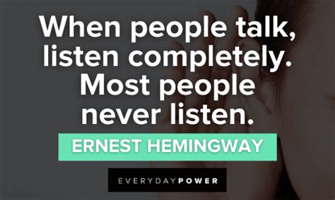 Listening Quotes That Express The Importance Of Listening Daily Inspirational Posters