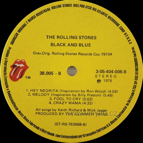 The Rolling Stones Black And Blue Vinyllp Vinyliocz Internetový