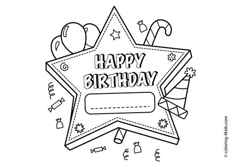 From barbie to batman and from dinosaurs to dr. Happy birthday coloring pages to download and print for free