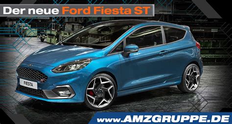 Temperament Trifft Technologie Der Neue Ford Fiesta St — Amzgruppe