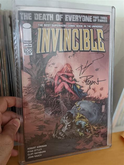 Invincible 100 Signed By Robert And Ryan In The Spirit Of The Soon To
