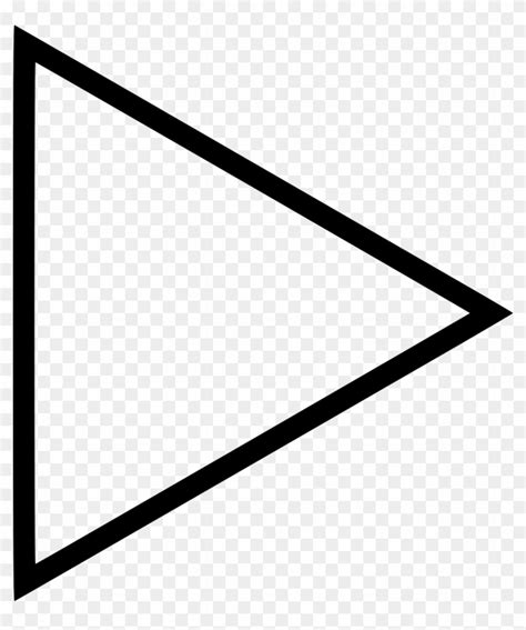 Png File Svg White Arrow Triangle Png Transparent Png 852x980
