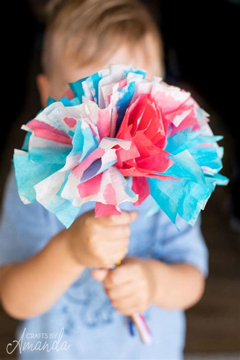 The desert botanical garden, is home to thousands of species of cactus, trees and flowers from around the world spread across 55 acres. Patriotic Coffee Filter Flowers | AllFreeHolidayCrafts.com