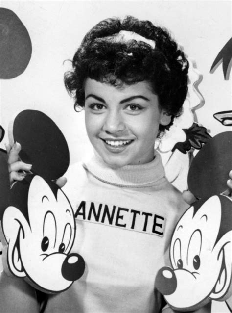 Annette Funicello Bornrich Annette Funicello Mouseketeer Mickey Mouse Club