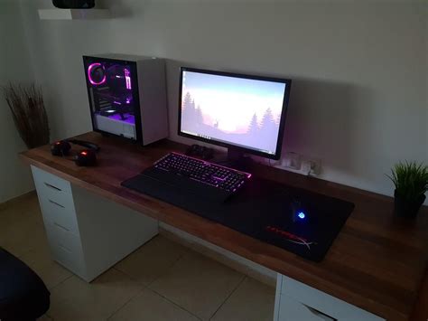 Ikea gaming desks are intended for all those who want to have a stable gaming surface during playing. My generic IKEA setup | Setup, Desk setup, Gaming setup