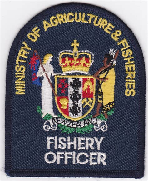 Fisheries New Zealand Police And Enforcement Memorabilia