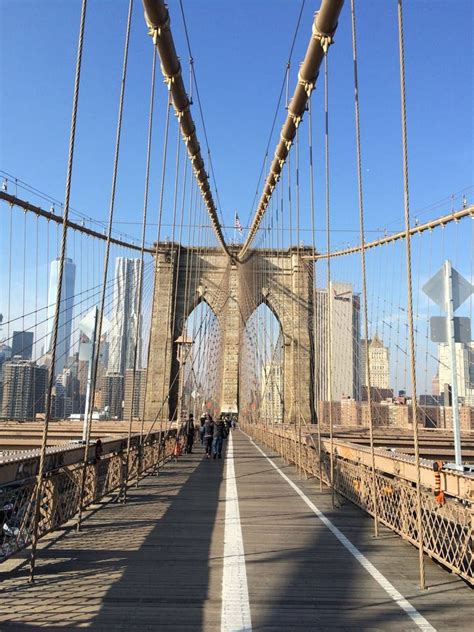 Brooklyn Bridge In Nyc Usa Editorial Stock Image Image Of York