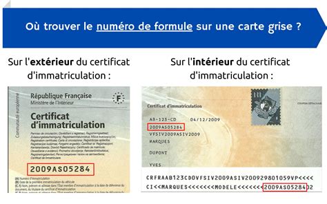 Mise à jour imagen ou se trouve le numéro de formule certificat d immatriculation fr