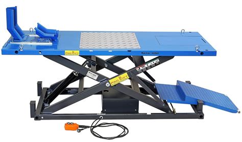 1000kg Scissor Lift Motorcycle Lift Electric Drive Max Height