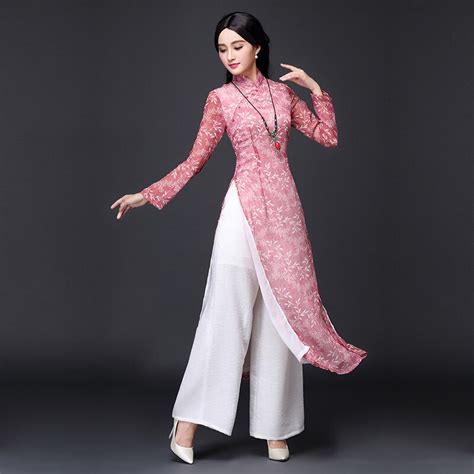 2022 Vietnam Aodai Dress For Women Traditional Clothing Aodai Dress