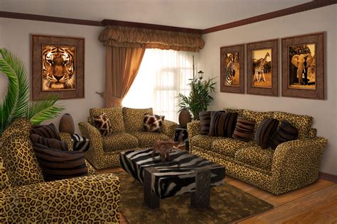 20 African Themed Living Room
