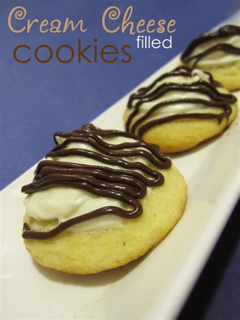 Day 8 Of 12 Days Of Christmas Cookies Cream Cheese Filled Cookies